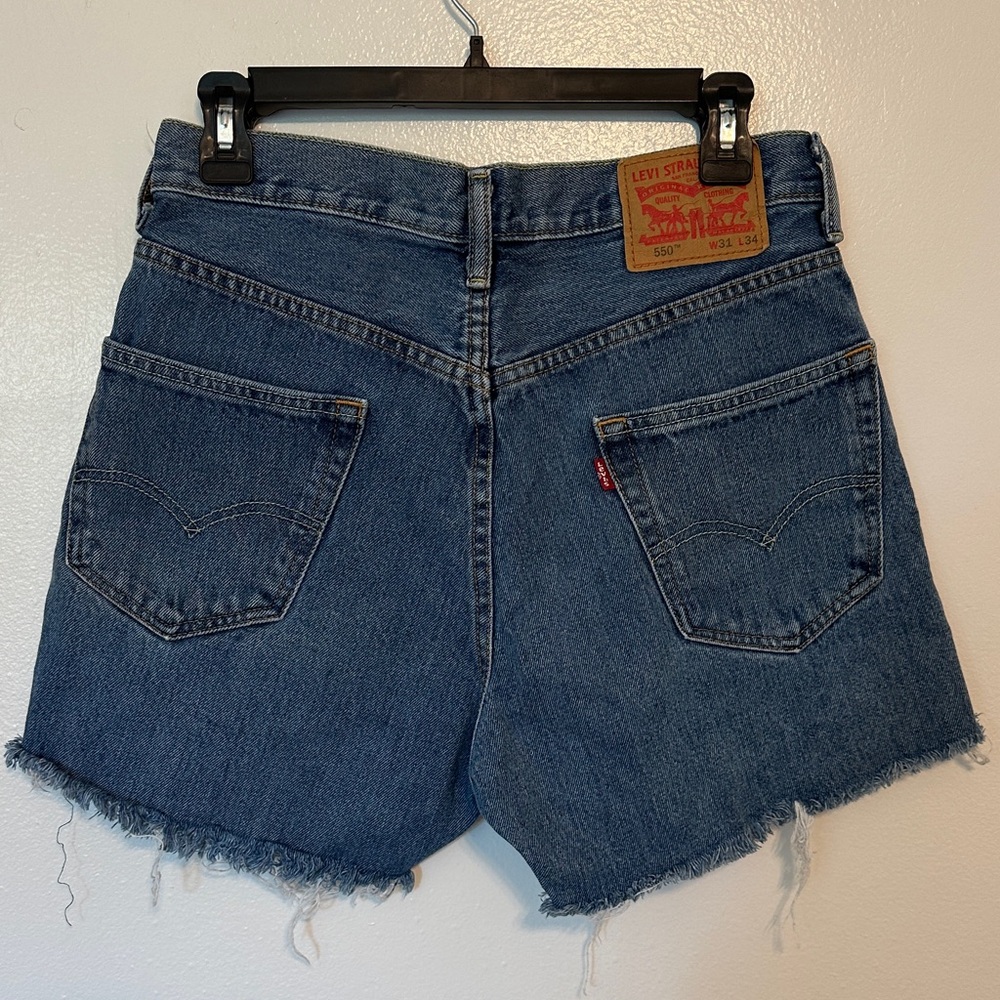 Levi's Classic Blue Jean Shorts